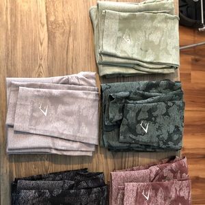 Gymshark original camo seamless